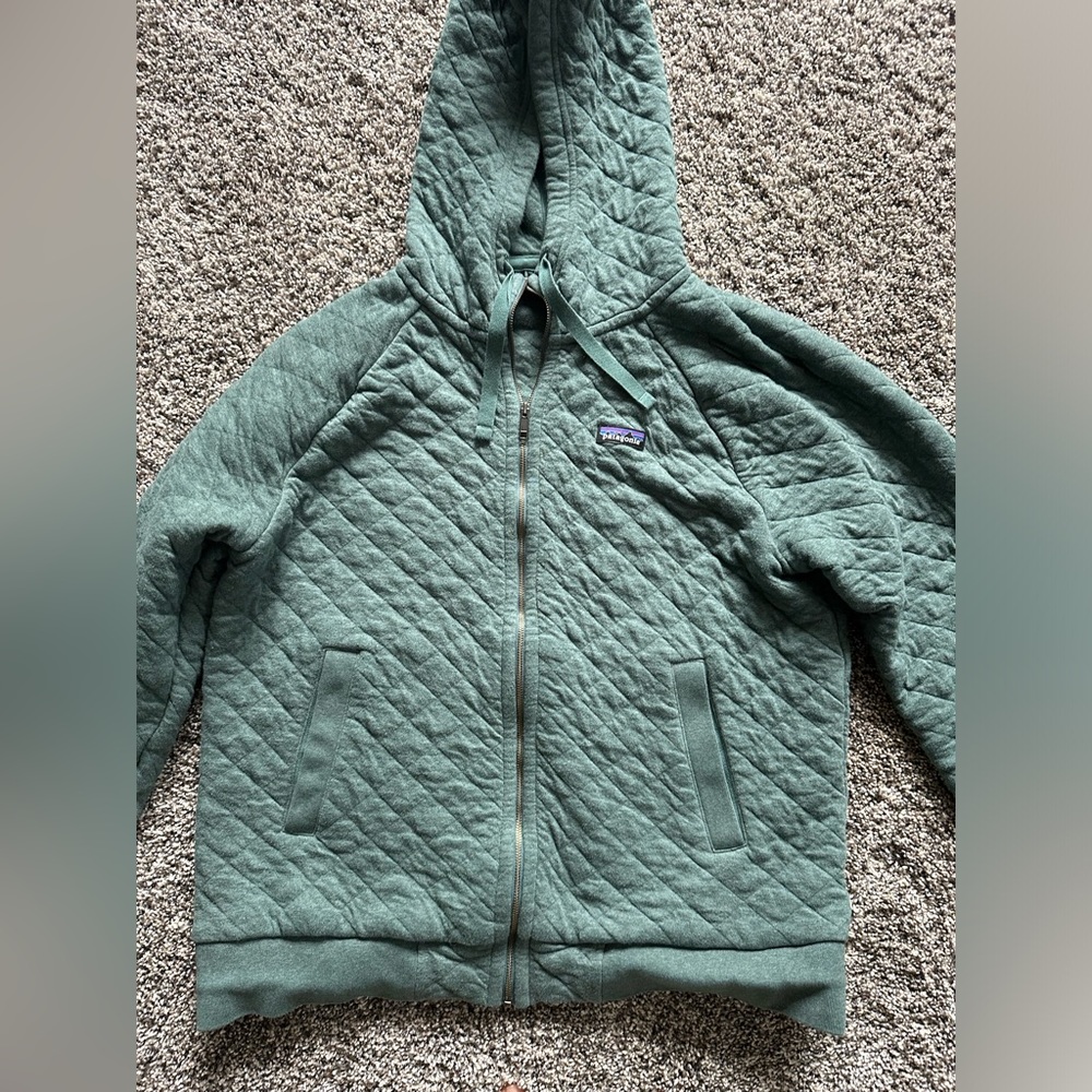 Patagonia Organic Cotton Quilt Hoodie